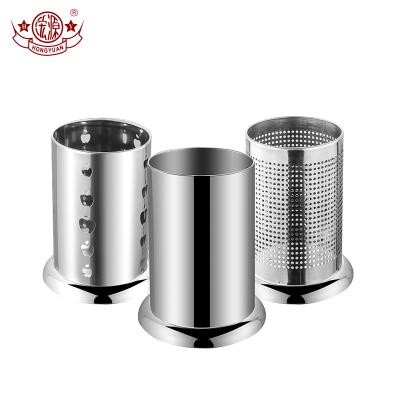 China Kitchenware Viable Memory Tube Racks Stainless Steel Utensil Holder Chopsticks Spoon Holder Rack for sale