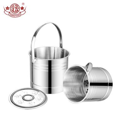 China Viable Wholesale Beer Champagne Cooler Tool Metal Stainless Steel Ice Bucket for sale