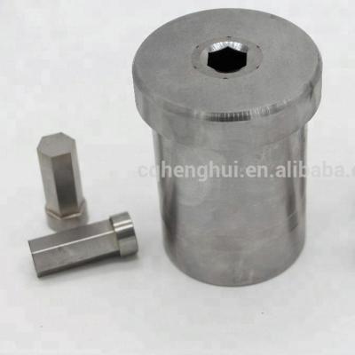 China OEM/ODM aangepaste het recesstempel van SKD61and H13 DIN voor hexagon hoofdbout Te koop