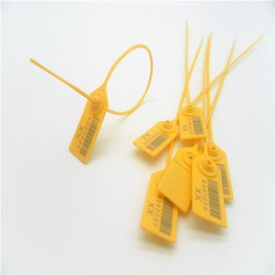 China factory price 38*18*220mm ABS strong direct yellow nylon zipper tie passive rfid cable tie tag zu verkaufen