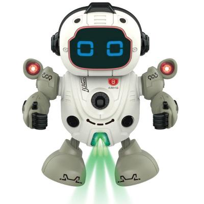 China 2022 new style kids educational intelligence plastic toy robot toys electric robot dancing toy for sale