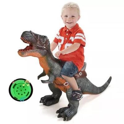 China Ride On Toy Hot Sale Kids Soft Rubber Ride On Large Dinosaur Toy Ride On Toy Animals Toys for sale