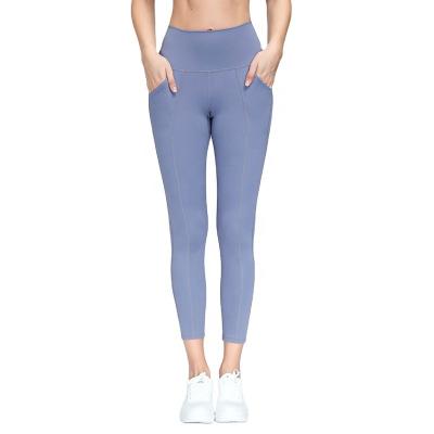 China Sexy high waist fitness breathable sporty apparel sports pants butts crack! crack! Gaiters Yoga Pants Gym Yoga Leggings for sale