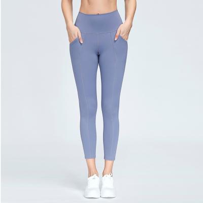 China Sexy Sports Fitness Clothing High Waist Yoga Leggings Running Pants Women Breathable for sale