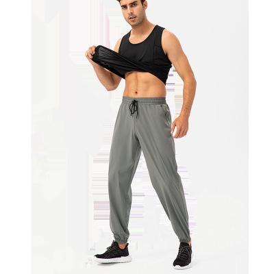 China Running Men's Gym Fitness Pants Gym Fitness Pants Plain Elastic Waist Jogger Pants Workout Wear QUICK DRY for sale