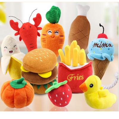 China Viable Dog Toy Large Dog Plush Interactive Christmas Plush Toys for sale