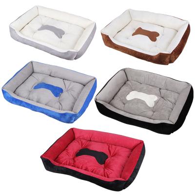 China Dog Bed Mat Bed Waterproof Car Xl Non Slip Plush Pet Waterproof Orthopedic Dog Couch Large Washable for sale