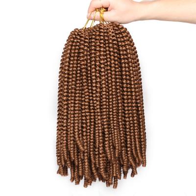 China Wholesale High Quality Ombre Spring Twist Crochet Hair UnionBeauty Braids Synthetic Spring Twist Hair for sale