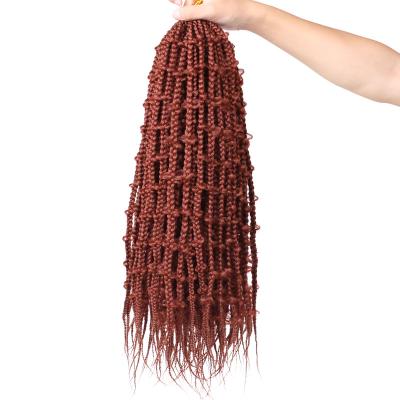 China UnionBeauty Goddess Locs Crochet Bohemian Jungle Messy Box Braid Without Hair Knots for sale