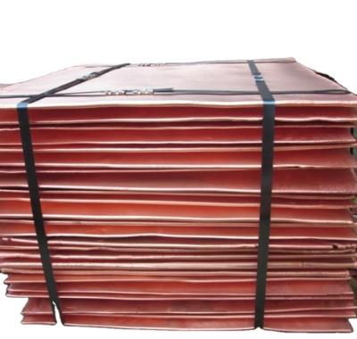 China Cathode 99.99% Pure Copper 99.99 Plate / Cathode / Electrolytic Copper Foil Customized Package for sale