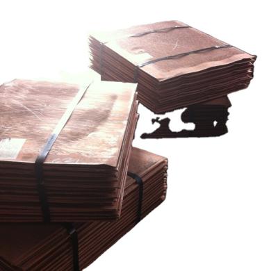 China Direct Supply Copper Plates Cathode Copper High Purity 99.9% Sheet for sale