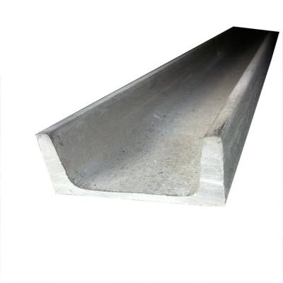 China Steel Structure Building Cold Drawing Stainless Steel U Profile C Channel Stainless Steel Steel Channel for sale