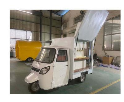 China New Design Piaggio Monkey Bar Beer Street Winery Electric Food Cart Cocktail Station MONKEY Ice Cream Truck for sale