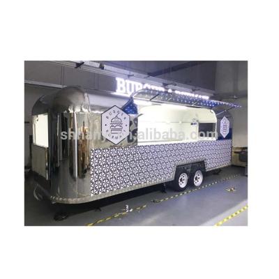 China Sell ​​ice cream draft new stainless steel mobile food truck for ice cream cart sale for sale