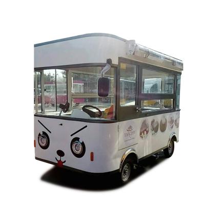 China Flour Mill Commercial Electric Food Truck Mobile Food Cart Business For Sale for sale