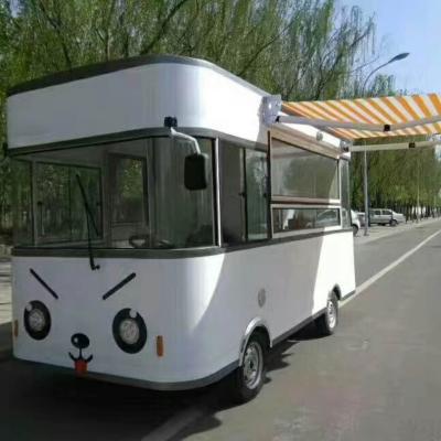 China Flour Mill Outdoor Fast Food Truck Mobile Fryer Food Cart For Sale Philippines for sale