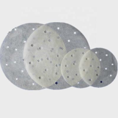 China Siliconized Perforated Waterproof Waterproof Round Shape Steamer Baking Paper for sale