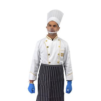 China Fashionable Custom Made Chef Jacket Chef Cook Hotel Waitress Waitress Uniform Clothes for sale