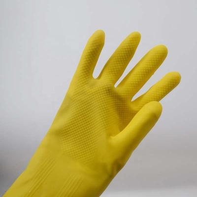 China Acid and alkali resistant gloves 2019 new household waterproof working gloves mesh non-slip latex gloves for sale