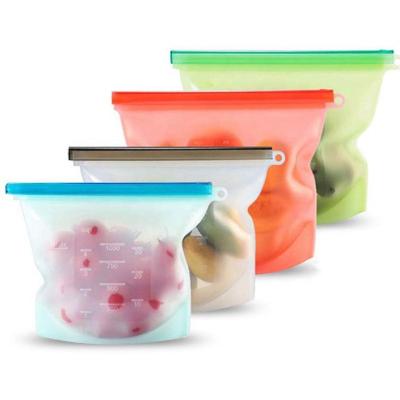 China Kitchen Sustainable Freezer Storage Bag Universal Folding Liquid Storage Bag Ziplock Organizer for sale