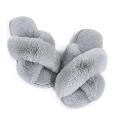 China Fashion Trend Stable Quality Slippers Women Slippers Luxury Shoes Fashion Fur Slippers for sale