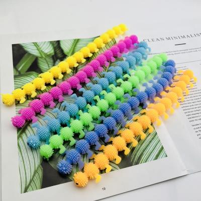 China Funny Educational Toy Soft rubber TPR noodles elastic rope toys decompression vent tension noodles rope for sale