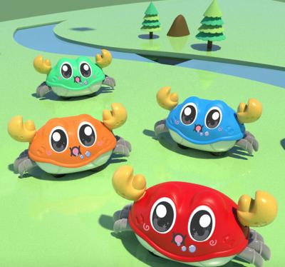 China Eco-friendly Material Running bubble crab toy car Simulation will crawl educational toys for sale