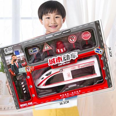 China Eco-friendly Material Children's Car Model Set Engineering vehicle Fire truck model for sale