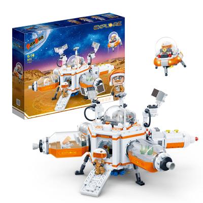 China Building Toy BanBao B6415 Explore the World Model Marses Habitat and Lander Small Capsule Bricks Toys for Children Gift Building Blocks for sale