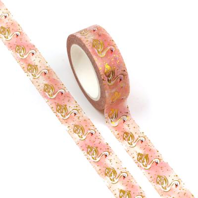 China Wholesale Waterproof Custom Dream Gold Foil CMYK Manzawa Washi Net Tape 15mm x 10m Crochet Hook for sale