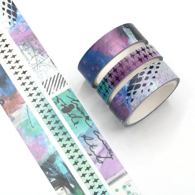 China Custom Waterproof Moden Decorative Washi Tape Wrapping Paper for sale