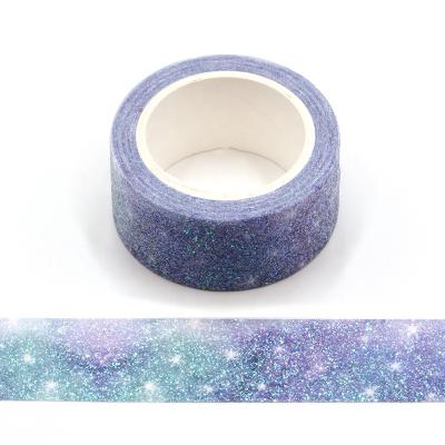 China New Manzawa Waterproof Wonderful Gold Powder Sparkle Glitter Washi Tape for sale