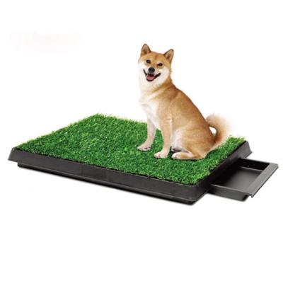 China Training Stocked Dog Potty Grass Pad And Dog Potty Trainer for sale