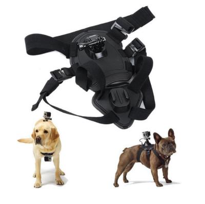 China 2021 New Stocked Hot Selling Effort Dog Harness Accessories Chest Strap Mount For Camera for sale