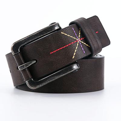 China ALLOY Luxury Mens Belt Famous Designer Vintage Brand Men Leather Durable Belt for sale