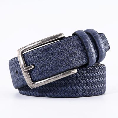 China High Quality Men's Belt Men's Genuine Leather Belts Men's Genuine Leather Casual Genuine Industrial Leather Belt Black for sale