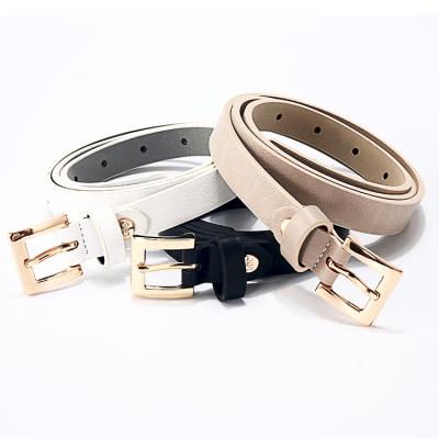 China Pants Fashion Women Adjustable Jeans Belt Business Casual Lady Classic Skinny Leather Belt for sale