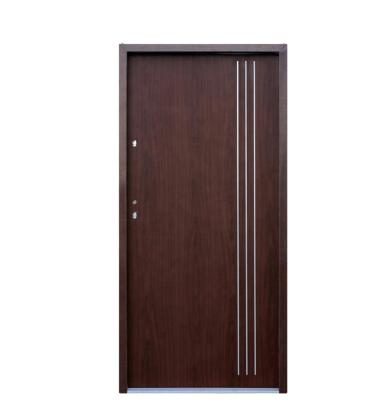 China Fangda Modern Polyurethane Core Filling Israel Room Door High Quality Design for sale