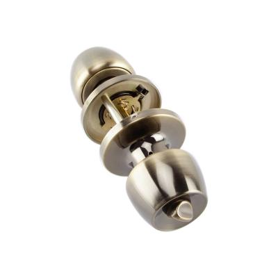 China Apartment/Office/Hotel/Home…Bathroom Brass Door Cylinder Cylindrical Lock with Factory Professional Brass Hotel Knob Euro Profile Home Door Lock for sale