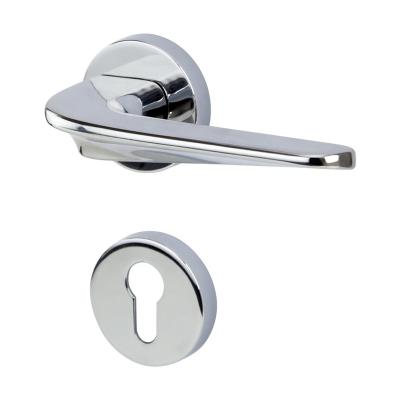 China High Quality Manufacturer Customized Bright Chrome Zinc Alloy Universal Handle Lock Easy Installation for sale