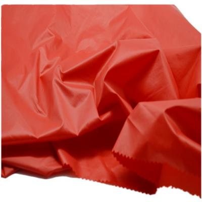 China 380T Silica Gel Waterproof Nylon Taffeta Imported Coating Fabric For Down Jacket for sale