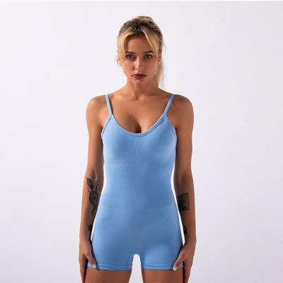 China Breathable New Design Jumpsuit Sportswear Cheap Yoga Sets Sportswear For Women for sale