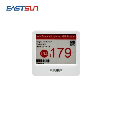 China Retail / Supermarket / Grocery Store Eastsun 4.2 Inch EEL Electronic Label E-ink Shelf Label 433MHz Electronic Price Tag for sale