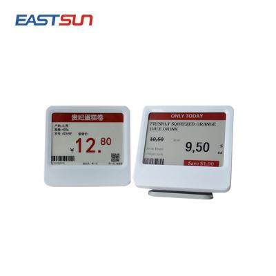 China Store 4.2 Inch Electronic Price Tag 433MHz Electronic Shelf Label Eastsun ESL Label for sale