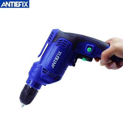 China Professional 450W Power Drills Woodworking Mini Electric Drill 10mm Metal Machine Tools ANTIEFIX for sale