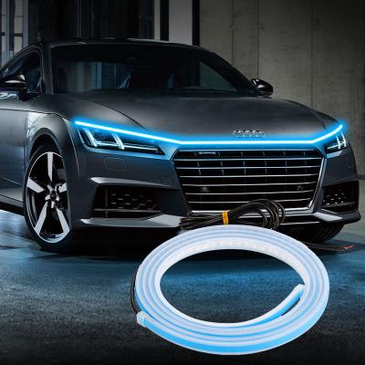 China Hood Strip Lights/Factory Outlet Car Hood LED Strip Light External Running Light Driving Waterproof Daytime Running Light for sale