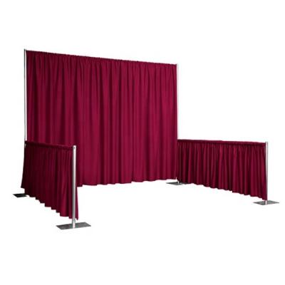 China Wedding Decorative Aluminum Wedding Pipe Drape Backdrop Set for sale