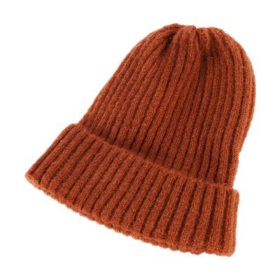 China COMMON Wholesale Adult Customized Cashmere Knitting Warm Slouch Winter Hat Beanie Baggy Hats 13 Colors For Women Men for sale