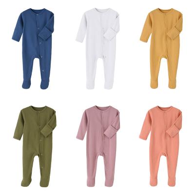 China Newborn Breathble Baby Romper Zipper Onesie Pajamas Infant Cotton Cozy Jumpsuit Clothes for Infants Boy Girls, Baby Romper Girls for sale