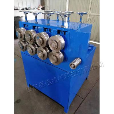 China Energy Supply Pipe Round Tube Adjusting Machine Metal Pipe Beating Equipment Square Stool Square Leg Making Machine for sale